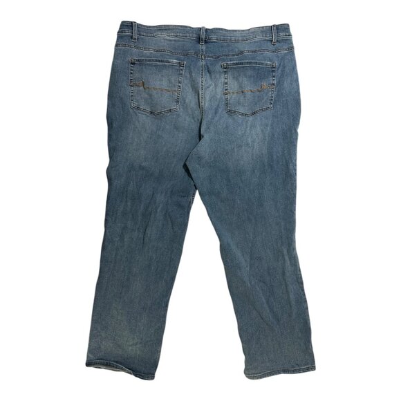 Maurices M Jeans Mid-Rise Stretch Denim | Size 24W Regular | Classic Blue Wash - Picture 2 of 5